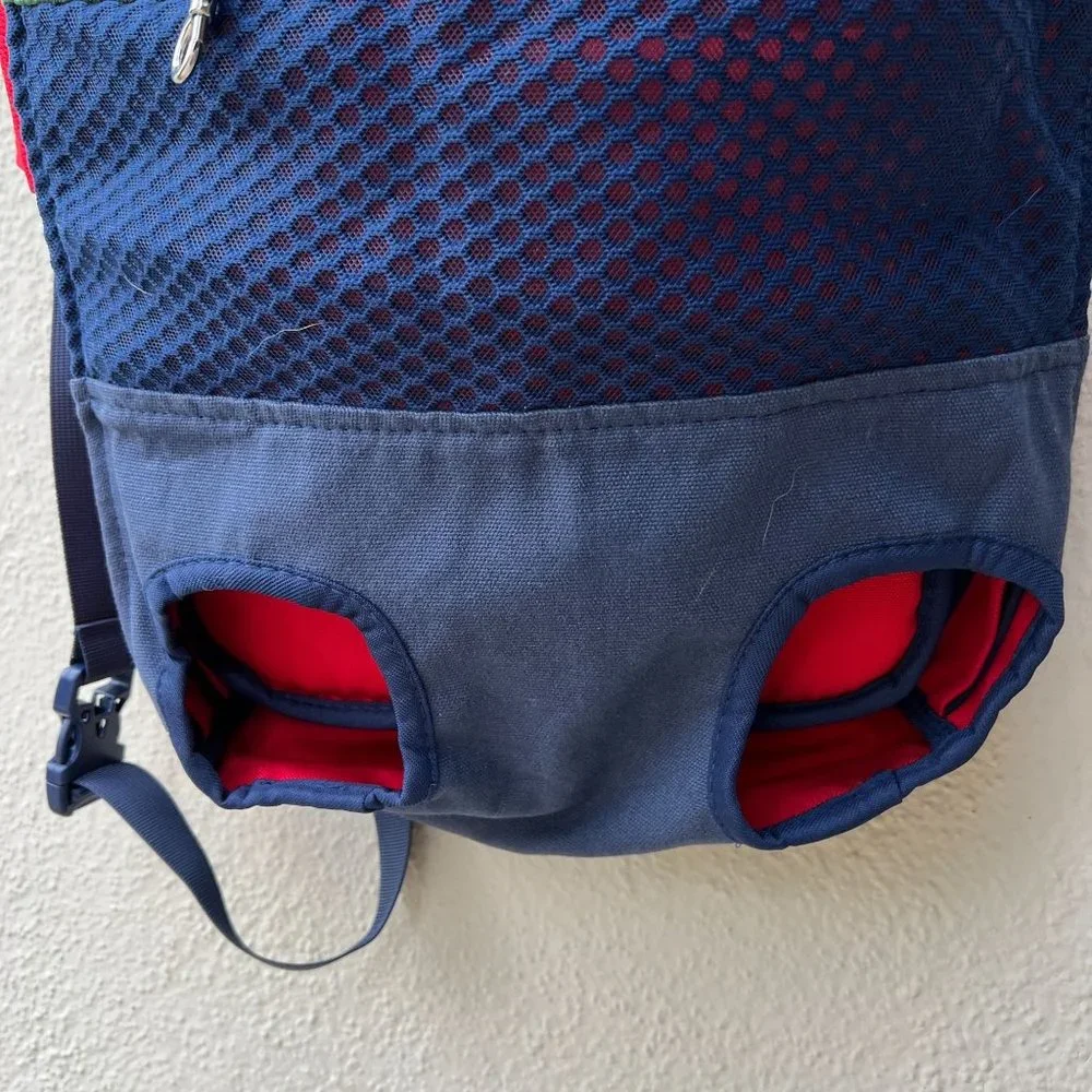 Doglemi Dog Carrier Backpack Front Facing Airline Approved. Multicolored